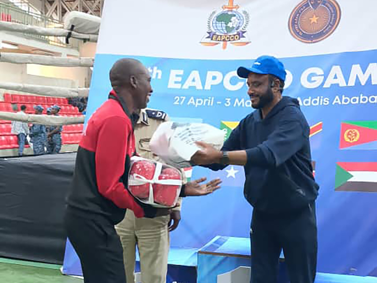 AFBC President Eyassu Wossen Extends Boxing Material Support to East Africa Boxing Championship Teams