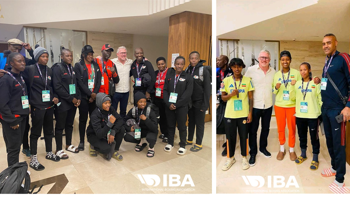 Ethiopian and Kenyan Women’s Boxing Teams arrive at IBA Championships in Niš, Serbia